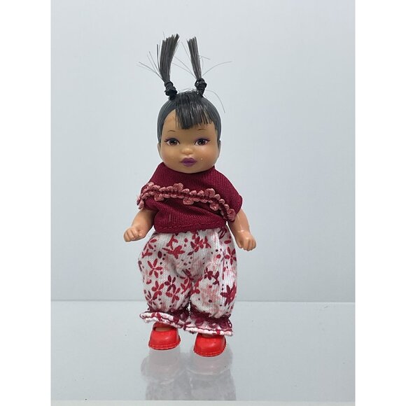 Mattel Barbie Happy Family Toddler Doll Asian Friend Rare Collectible Toy - Picture 1 of 4